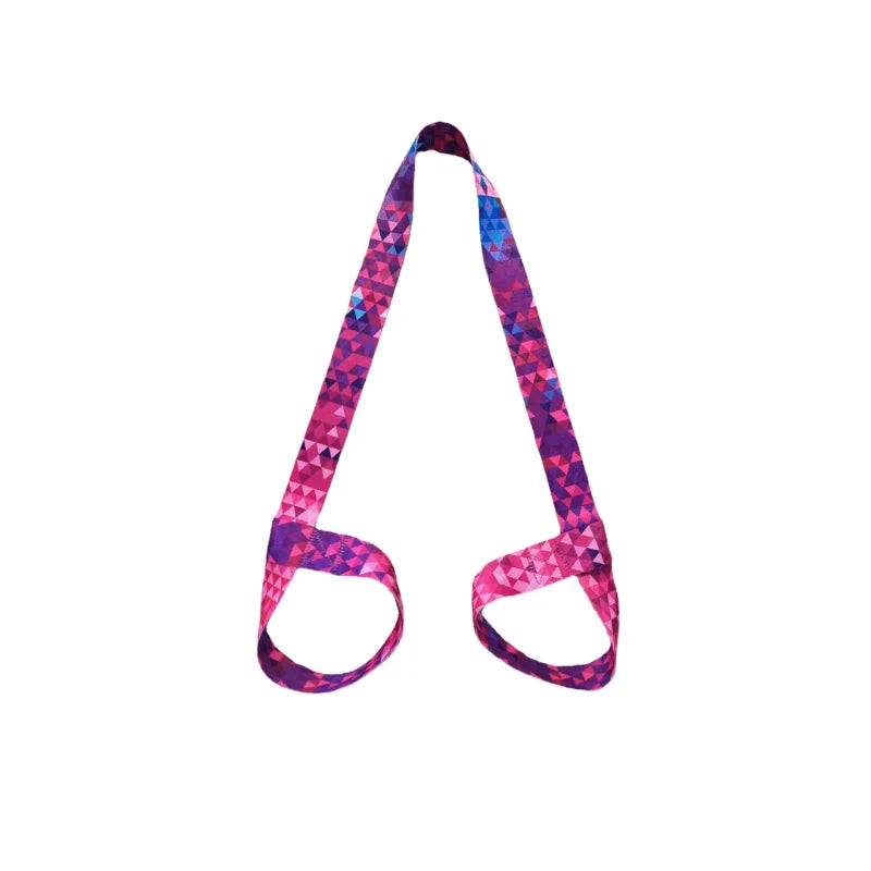 Fitness Adjustable D-Ring Buckle Cotton Yoga Mat Strap