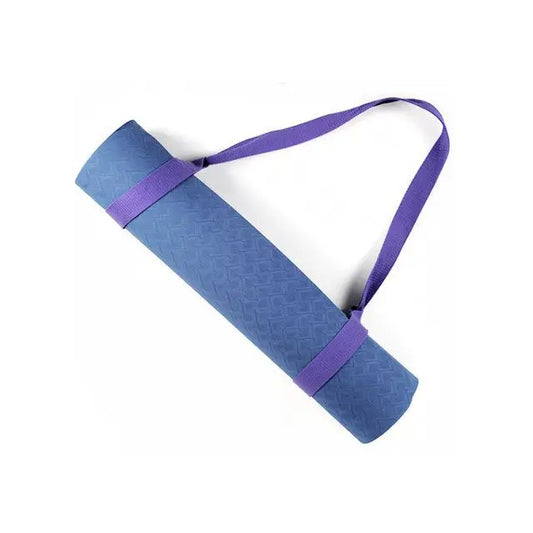 Fitness Adjustable D-Ring Buckle Cotton Yoga Mat Strap